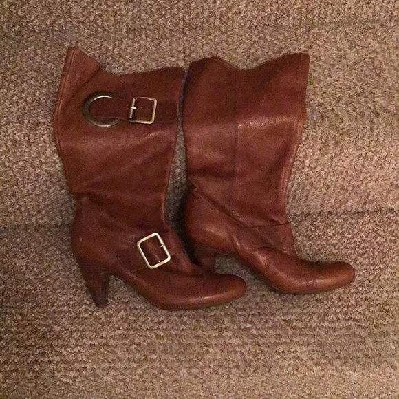 BCBG Leather Boots - Picture 2 of 2